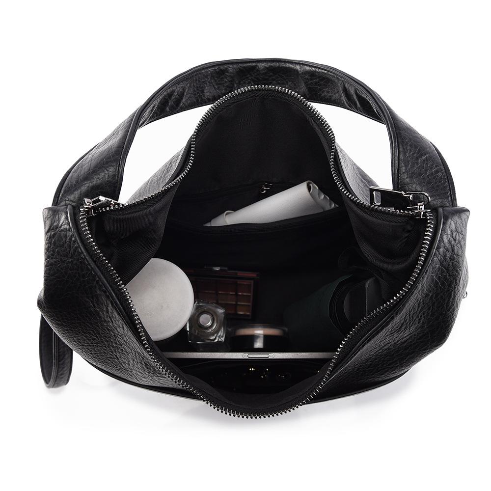 Tote Bag, New Women's Bag, Fashionable, Simple, Large Capacity Commuting Bag, Lazy Style, Retro Shoulder Bag