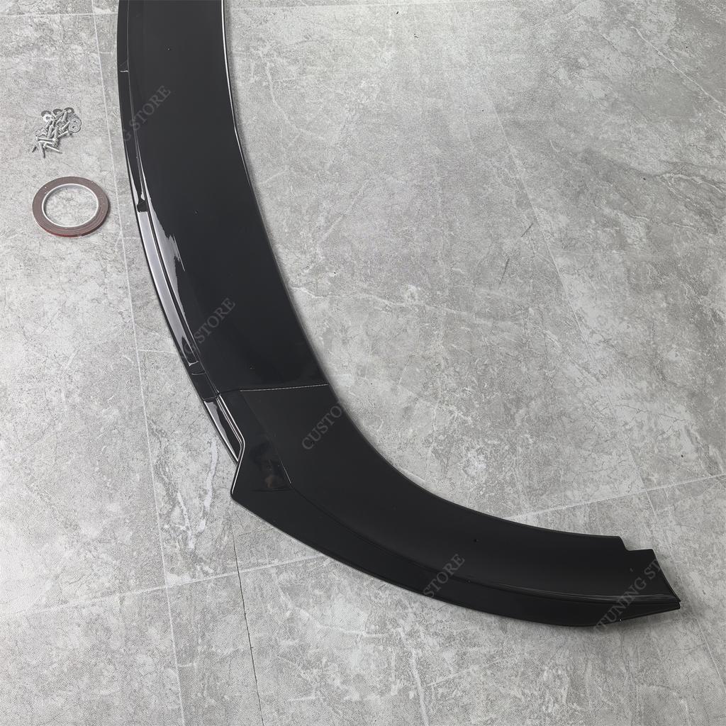 Car Front Bumper Lip Spoiler Splitter Diffuser For Seat Leon MK2 2.5 FR Cupra 2010-2012 Facelift Air Blade Bodykits Tuning