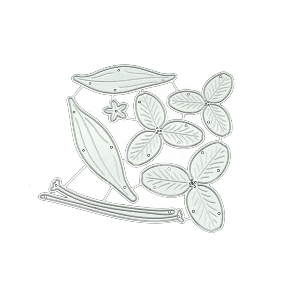 O La Flower Metallo Fustelle Fai da Te Scrapbooking Carta Carte Art Photo Stencil Stampo