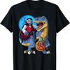 Count Dracula Dino Halloween Kids Dinosaur T-Rex Vampire T-Shirt