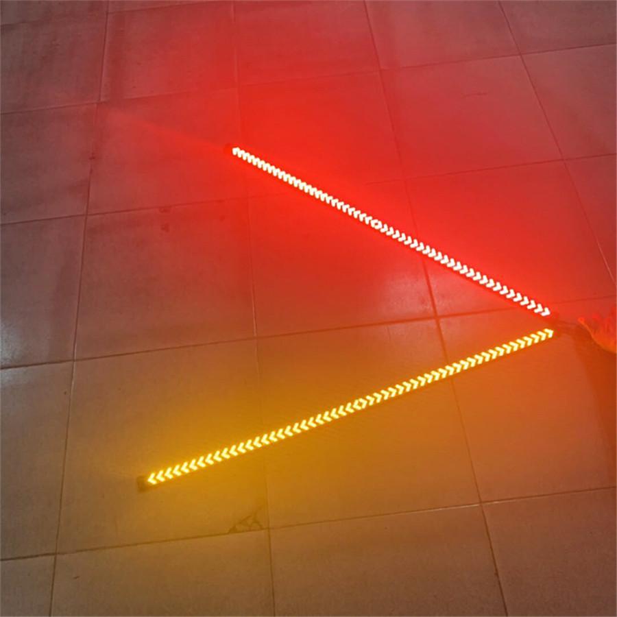 150CM 450LED Tail Light Strip Pickup Truck Tailgate Flowing Sequential Brake Signal Double Flash Light IP67