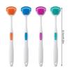 Silicone Tongue Cleaner Multifunctional Scraper Brush For Oral Care