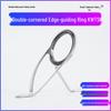 304 Stainless Steel Ceramic Right Ear Eyelet Double-Cornered Edge Guide Wire Ring for Fishing Rod Modification