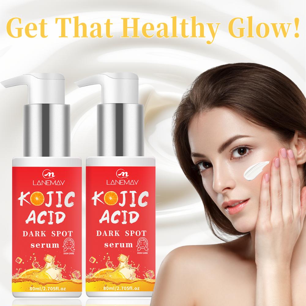 

Сыворотка с койевой кислотой от пигментных пятен для лица - Увлажняет и питает кожу, улучшает ее текстуру - Безопасна для ежедневного использования