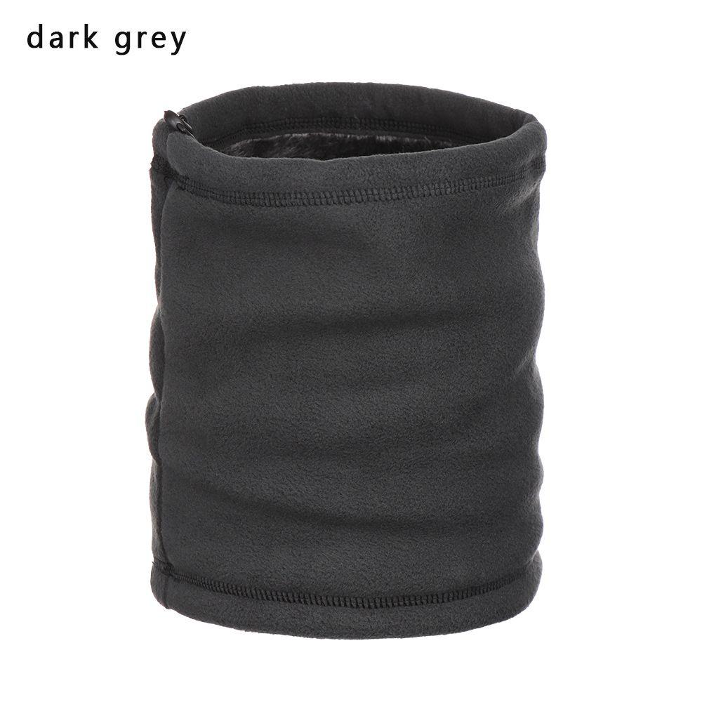 Circle Wrap Thermal Warm Neck Warmer Beanie Ski Balaclava Hat Knit Neck Scarf Fleece Snood Scarf