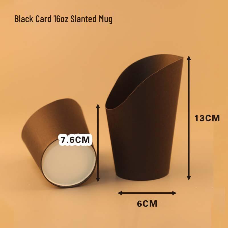 Slanted Opening Kraft Paper Eggettes Cups