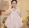 Girls' Sparkly Princess Puff Skirt Dress - 2025 Spring/Autumn Fashion