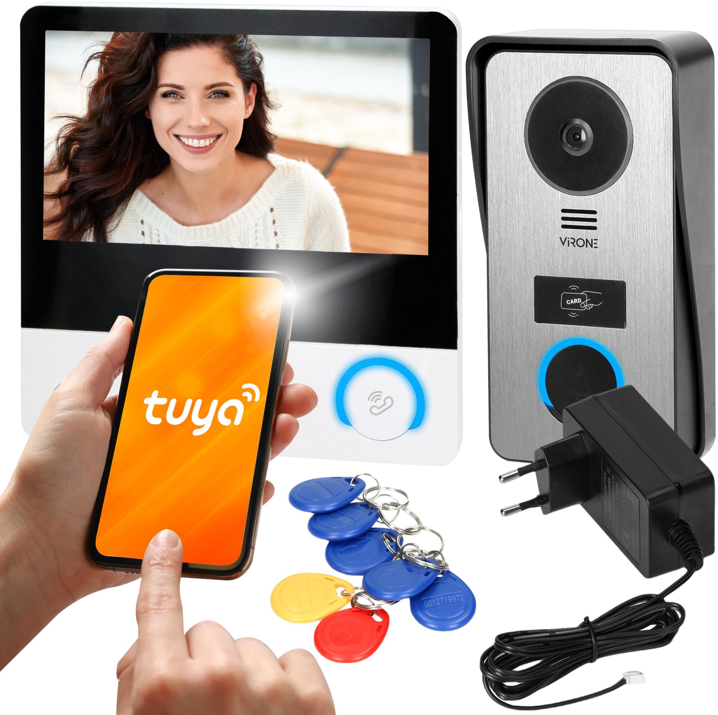 VIRONE VDP-67 FullHD Video Intercom, RFID
