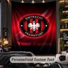 TapestryEintracht Frankfurt Custom Name Text Personalized Wall Hanging Tapestry Home Wall Decor
