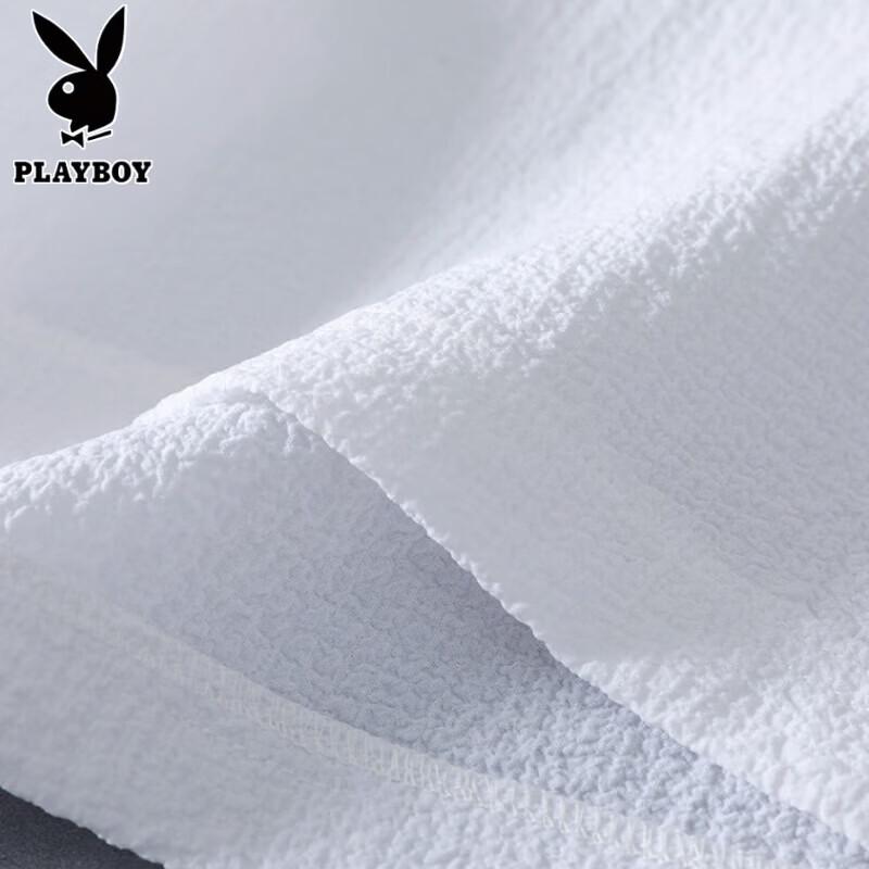 PLAYBOY Men's Summer Casual Ice Silk T-Shirt