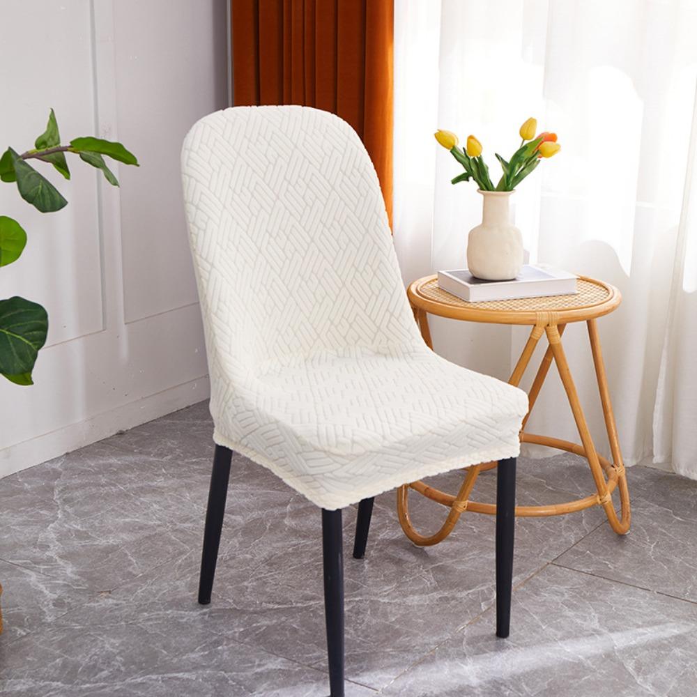 Universal Luxury Dining Chair Covers Stretchable Seat Covers for Home Kitchen Chairs with Backrest Protector