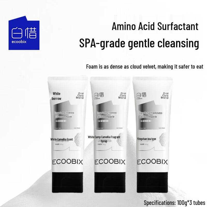 Baixi White Mist Camellia Toothpaste 3-Pack