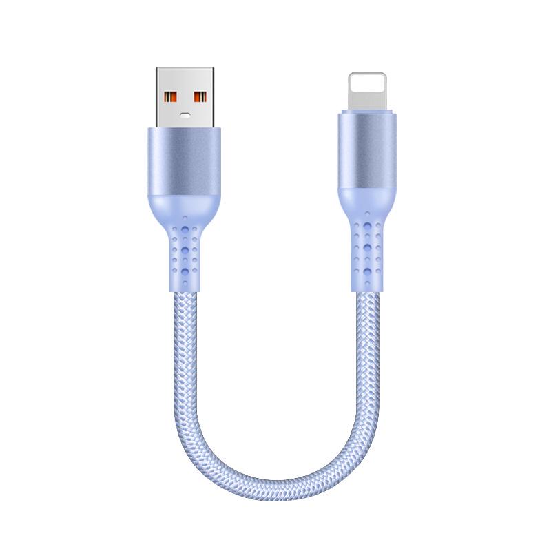 0.25/0.5m Short Double Type-C Data Cable for Huawei & Apple iPhone - PD Fast Charging.