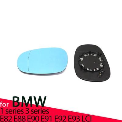 Cristal de Espejo Lateral Calefactable Lente de Espejo Retrovisor para BMW Serie 1 E82 E88 LCI Serie 3 E90 E91 E92 E93 LCI Accesorios
