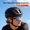 G79-AI Smart Translation Bluetooth Sunglasses – Black Tech for Outdoor Sports, Calls & Music
