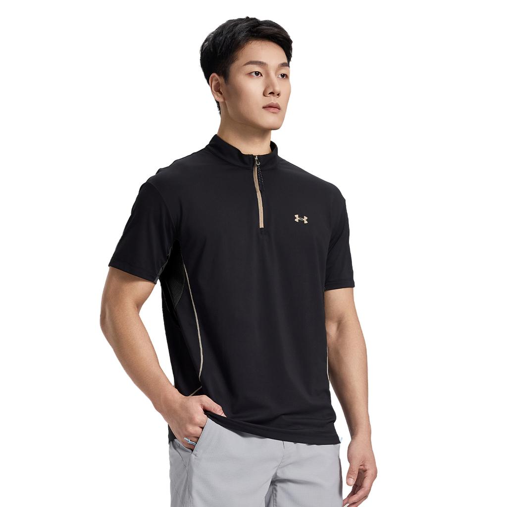 Men's Under Armour T-Shirts Men's Stand Collar Moderate