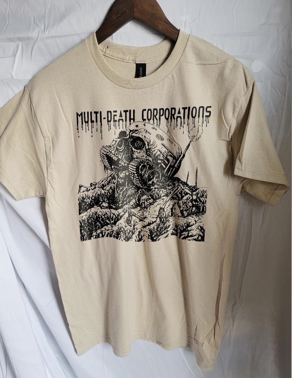 Multi Death Corporation MDC band t T-Shirt US punk hardcore S
