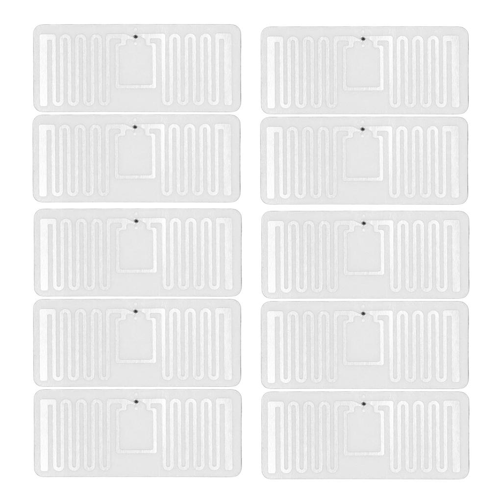 100 Pcs UHF RFID Tags 860?960MHz Km4q Chip Adhesive Inlay Label Support ISO 18000?6C EPC Class1