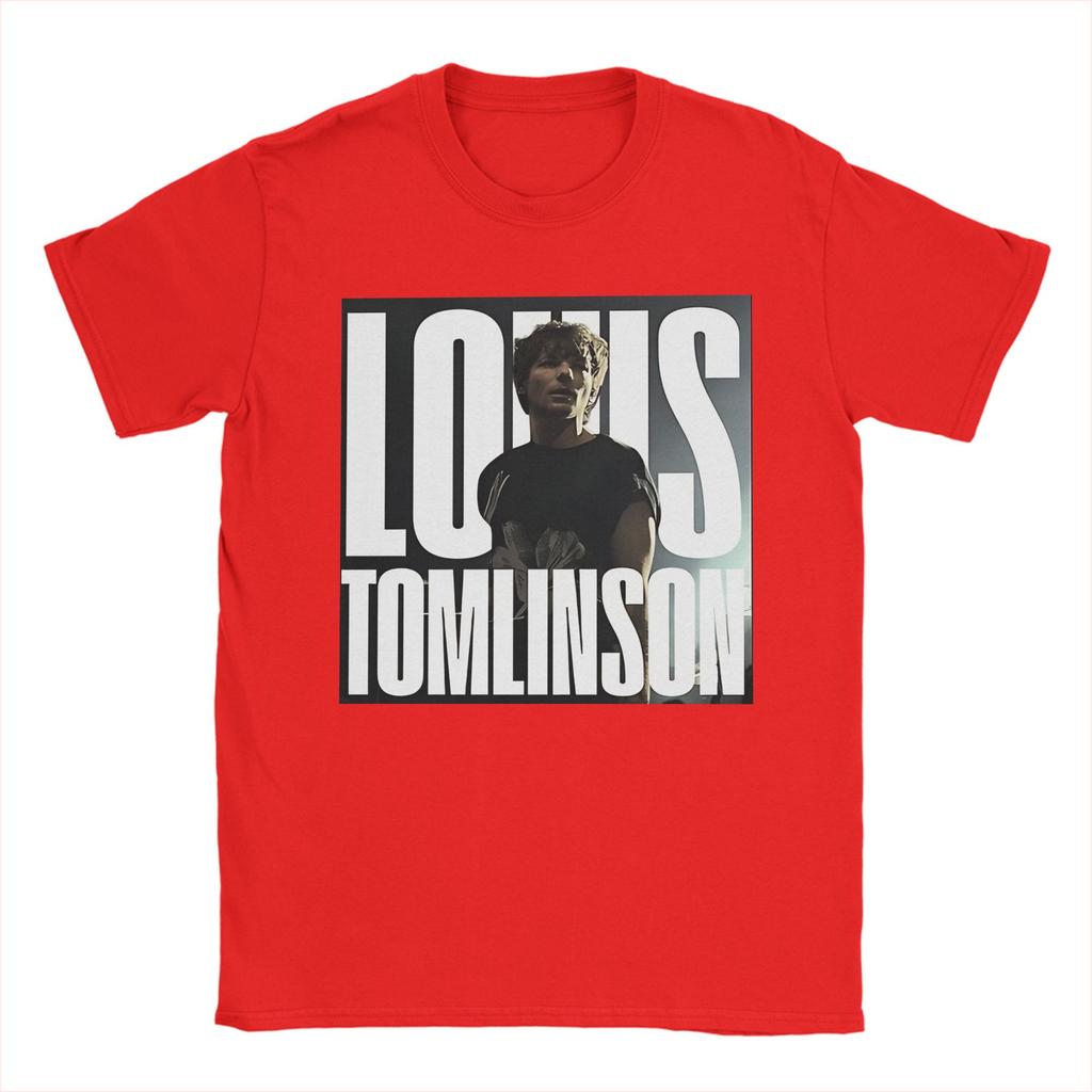 Louis Tomlinson How Did I Get Here TShirt Trendy TShirts Short Sleeves Y2K Funny Tops Summer Cotton Top Tees