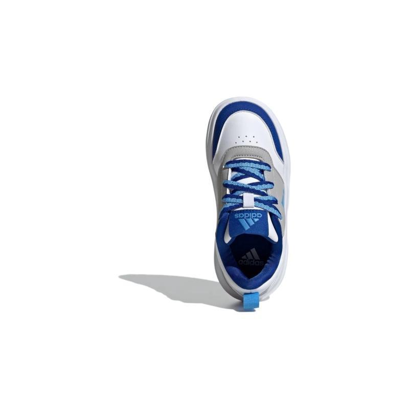 Adidas Park St Anti Kick And Abrasion Resistant Low Top Kids' Skateboarding Shoes Blue White Gray Sneakers ID7930