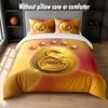 Set Biancheria da Letto Design Galatasaray FC 1 Copripiumino + 2 Federe Morbido Traspirante Biancheria da Letto per la Casa