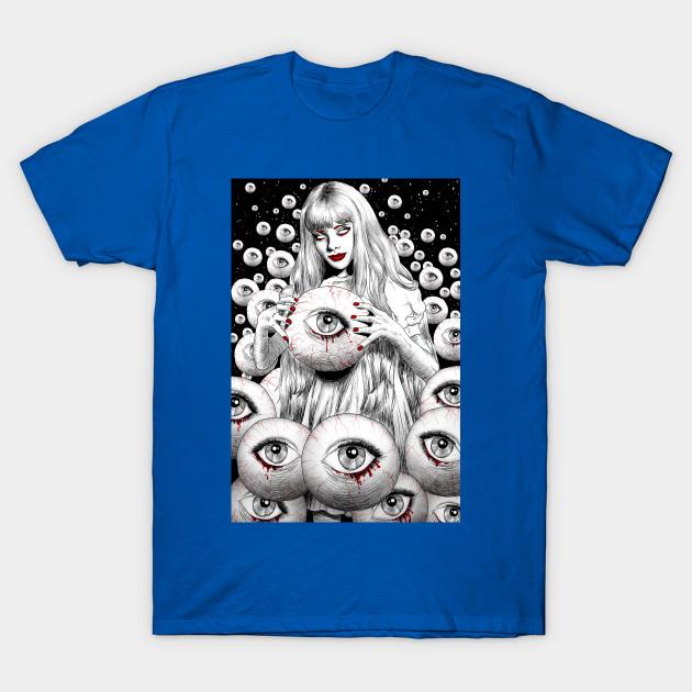 

Unisex Fashion TShirt Spirits Of The Dead Print TShirt Plus Size S-5XL T-Shirt 100%Cotton Tops O Neck Short Sleeve Tees M синий
