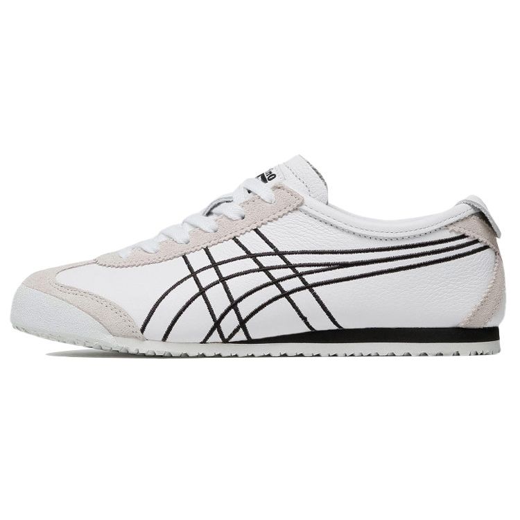 Onitsuka Tiger Mexico 66 Fabric Sports Comfortable Shock Absorption Non-Slip Wear-Resistant Low-Top Casual Shoes Unisex sneaker 1183A349-101