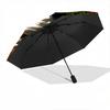 1pc Ayliva Tour Poster Umbrella Portable Folding Umbrella Iron Frame Hole Bone Structure Outdoor Home Umbrella