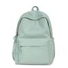 Schoolbag Japanese Simple and Versatile Large-capacity Solid-color Campus Schoolbag for Women 1011 Summer New Light Commuter Backpack for Women