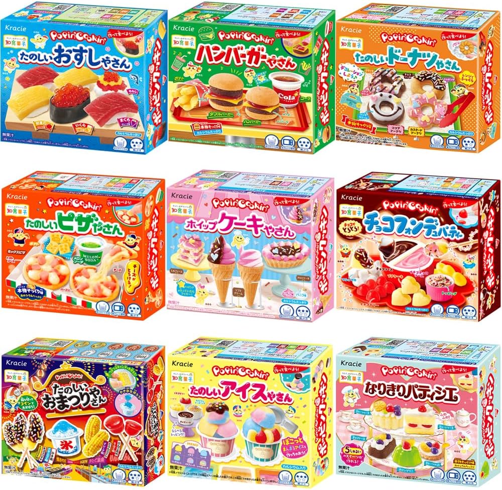 Нет KrAcie KrAcie Сделай И Съешь Образовательная Кондитерская Pop In A Cookie Box Набор Из 9 Штук Ассорти