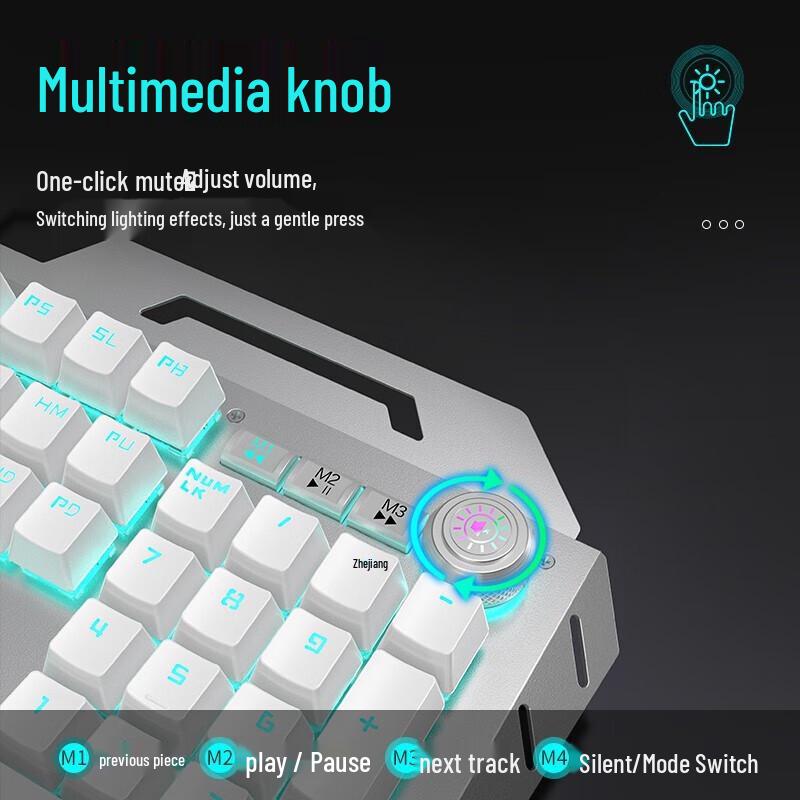 EWEADN TK900 Wired Mechanical Keyboard & Mouse Set