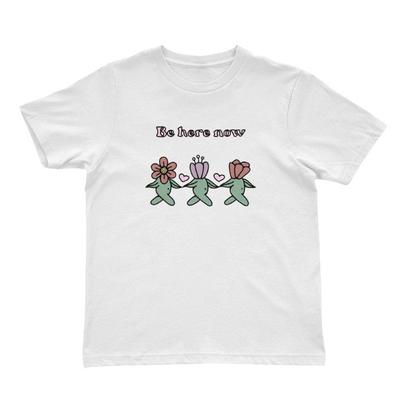 Be Here Now Shirt, Positive Affirmation Shirt, Inspirational Women Men Tee
