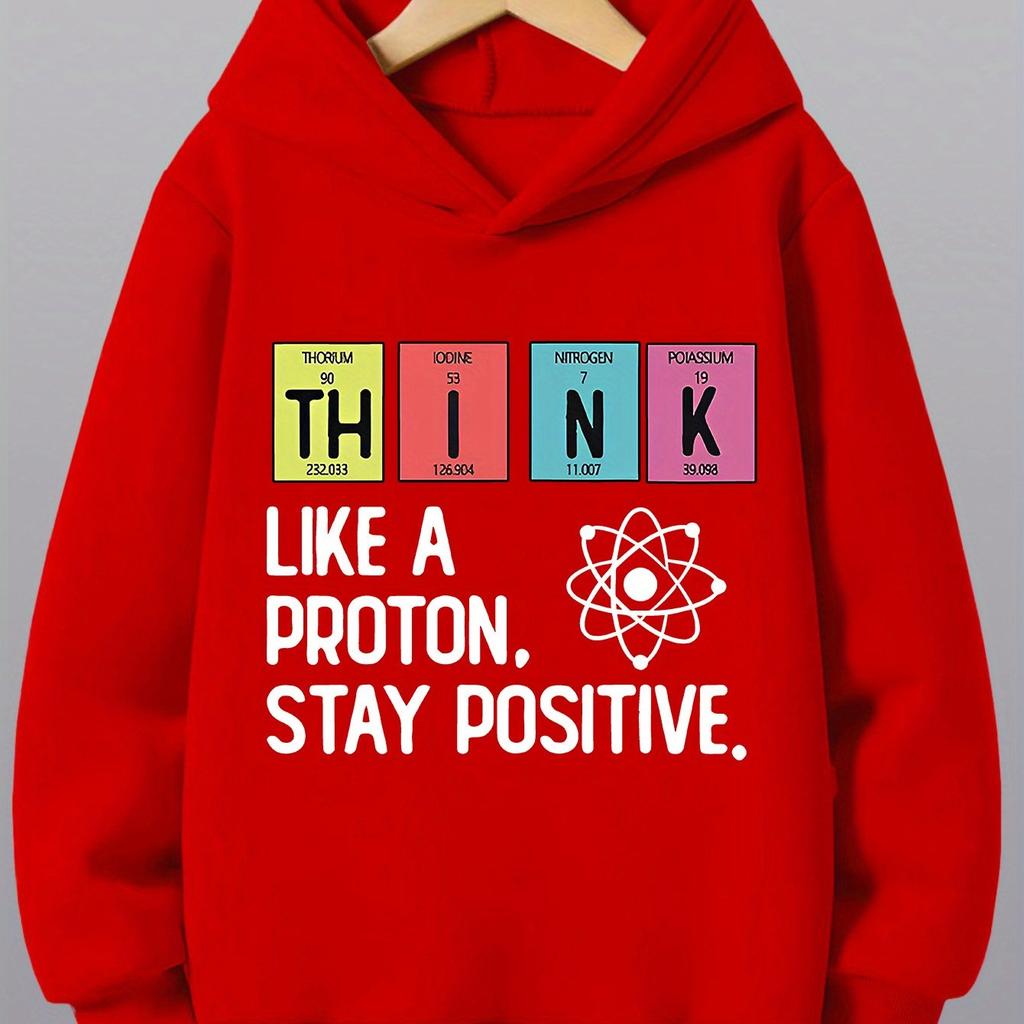 New autumn/winter children's casual hooded sweatshirt, long-sleeved pullover, a Christmas gift for children aged 3 and up.