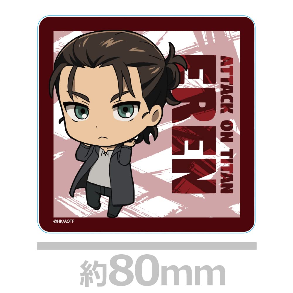 Attack on Titan Acrylic Coaster Vol.1 [Eren]