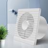 4inch Bathroom Exhaust Fan With Humidity Sensors Auto Activation Quiet Operation IPX4 Waterproof for Molds Prevent