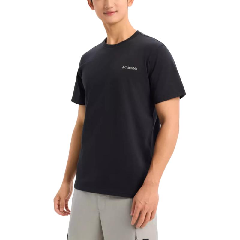 Columbia Explorers Canyon Urban Outdoors Collection T Shirt Men's Black AE5592-012