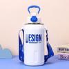 Stainless Steel Vacuum Insulated Thermos Flask 1000ml Portable Travel Mug With Handle Carry Strap Outdoor Camping Student