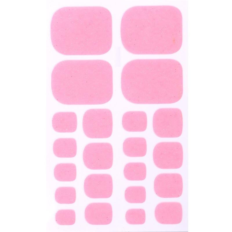 Los Nuevos Stickers para Pies Puros con Brillo Ya Están Disponibles para Arte de Uñas Ajedrezado Completo