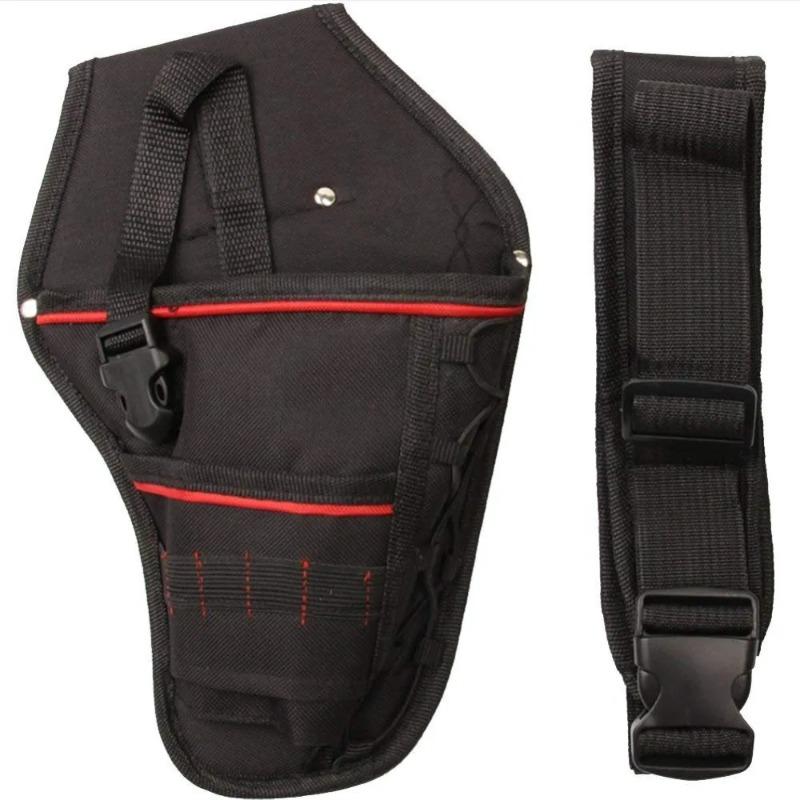 Multi-functional Waterproof Drill Holster Waist Tool Bag Electric Waist Belt Tool Pouch Bag for Wrench Hammer Screwdriver