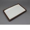 Wutuo Commercial Imitation Porcelain Rectangular Wavy Dish