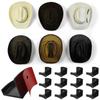 Sundries Storage Cowboy Hat Rack Closet Cap Holder Baseball Caps Organizer Adhesive Hat Hooks  Wall