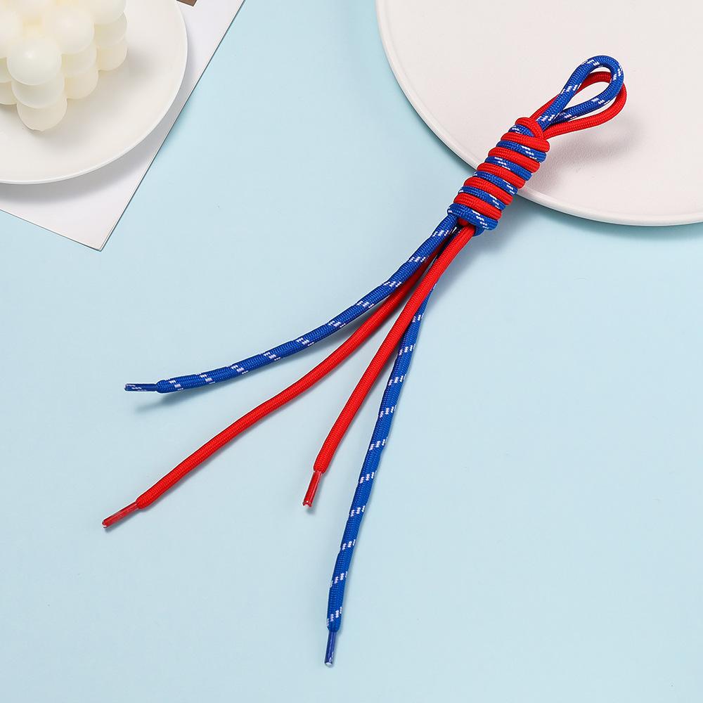 Colorful Nylon Woven Pendant Rope Charms for Large Hole Beads Make Chain Pendant Jewelry Accessories
