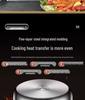 316 Stainless Steel Rivetless Stew Pot with Two-Layer Silicone, Large Capacity for Steaming and Simmering.