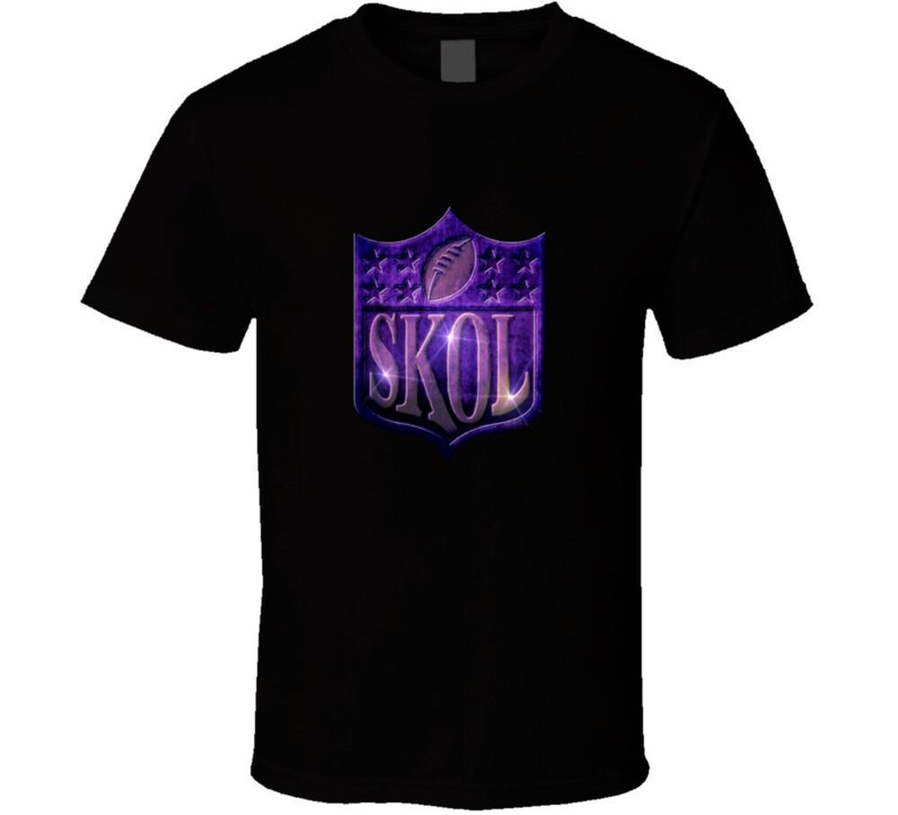 NFL Parody Logo Skol Go Vikings Best Minnesota Vikings Cool Unisex T-Shirt S