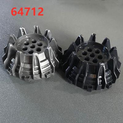 Compatible With Building Block 64712 Small Particle Technology Building Block Spare Parts 4538782 Black 62Mm Hard Plastic Wheels