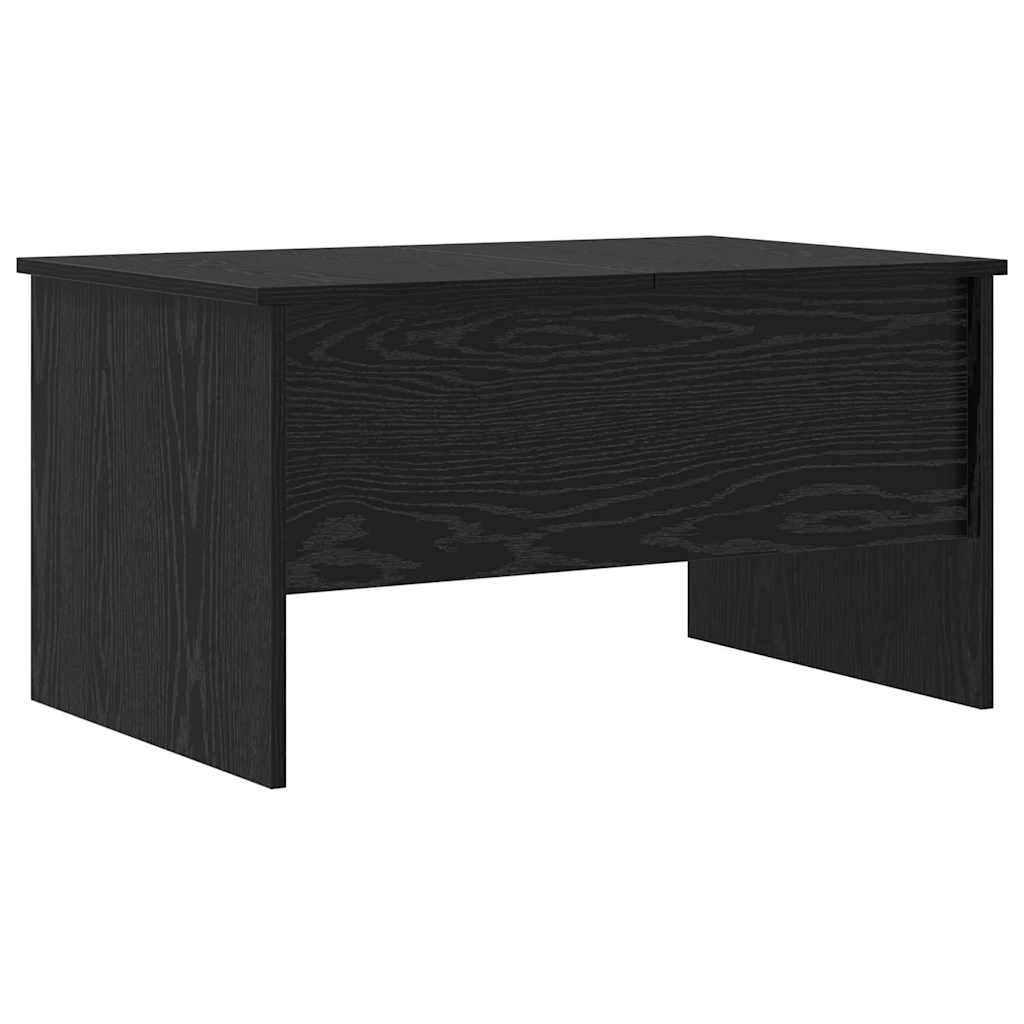 Coffee Table Black Oak Look 102 x 50.5 x 46.5 cm