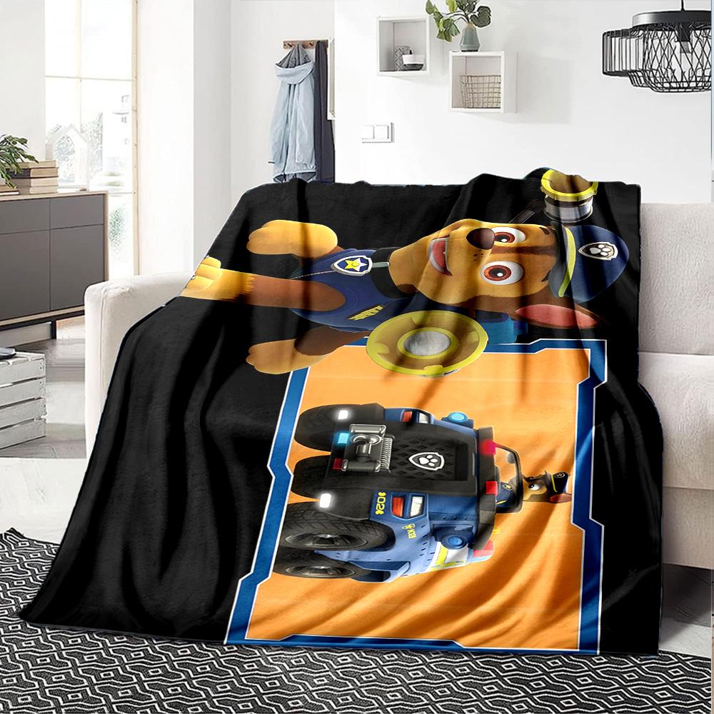 1pc Paw Paw10 Blanket, Gift, for Men and Women, Soft Blanket, Good for Sofa Bed Couch Travel, Lightweight Flannel Blanket