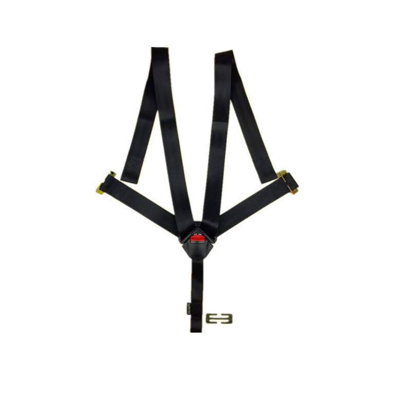 Premium Abs Material Car Child Safety Seat Belt Accessory Set With Shoulder Strap Cover 5-point Safety Belt Kit