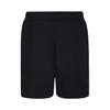 Amiparis Solid Color High Waist Loose Casual Shorts Men shorts Black USO325749-001