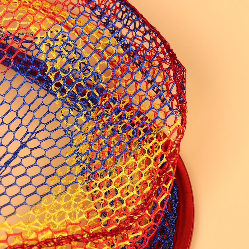 Aluminum Alloy Fishing Nets Head Fishing Scoop Colorful Fishing Hand Net Durable Ultralight Landing Net Fishing Tolls